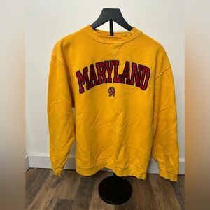 Vintage Maryland Yellow Sweater